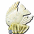 Peixe no Coral Esculpido em Dolomita Pedra Natural - buy online