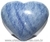 Coração Quartzo Azul Pedra Natural de Garimpo Cod 115003