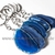 Chaveiro Chapa Agata Azul Pedra Natural de Garimpo 125285 - Distribuidora CristaisdeCurvelo
