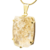 Colar Pedra Cristal Lodolita Baguette Garra Dourada - comprar online
