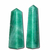 Obelisco Quartzo Verde Natural Lapidação Manual 9 a 12 cm - comprar online