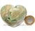 Coraçao Jade Verde Natural Origem Montes Claros MG Cod 121625