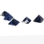 Mini Pirâmide Pedra Sodalita Azul Natural Tipo B Quéops 20mm - comprar online