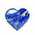 Coração Pedra Lápis Lazuli Natural Lapidação Manual Tipo B 40 a 45 mm
