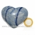 Coração Quartzo Azul Pedra Natural de Garimpo Cod 131294 - comprar online