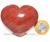 Coração Quartzo Vermelho Pedra Natural de Garimpo Cod 128187