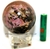 Esfera Rodonita Bola Pedra Natural de Garimpo Cod 111671