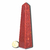 Obelisco Quartzo Vermelho Natural Lapidação Manual 12 a 15cm