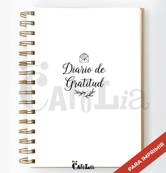 Diario de Gratitud - imprimible (PDF)