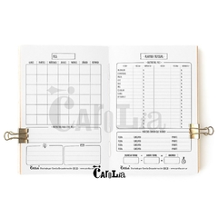 Agenda semanal perpetua - modelo Bullet Journal vertical - imprimible (PDF) - comprar online