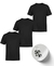 Kit 3 Camisetas ECOTECH MODAL - Black edition com DESCONTO EXTRA na internet