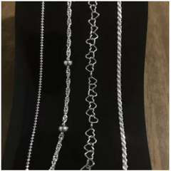 Conjunto 4 Pulseira Prata 925 Coração Baiano Bola C/extensor