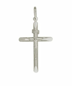 Promoção Pingente Crucifixo Prata Maciça Italiana 925