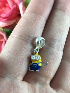 Berloque Charms Prata Maciça 925 Minions Bob