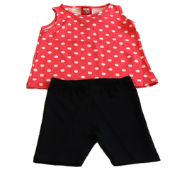 3 Conjunto Roupa Camiseta Shorts Infantil Criança Menina na internet