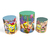 Trio Capa Cilindro Bob Esponja Desenho Infantil Mar Veste Facil-06