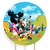 Capa Painel Sublimado Turma do Mickey Veste Facil -