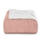 EDREDOM HEDRONS QUEEN PLUSH SHERPA LISO ROSA TULE