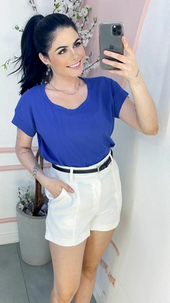 CROPPED VISCOLINHO AMORA - loja online