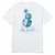 CAMISETA HUF ICE DICE SS TEE BRANCO - comprar online