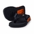 CHINELO KENNER RAKKA KIDS PRETO/LARANJA