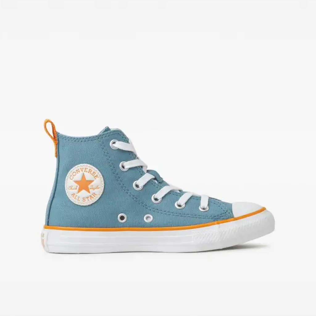 Tenis Chuck Taylor All Star Alto Infantil Azul Oscuro