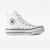 TENIS CHUCK TAYLOR ALL STAR LIFT CANO ALTO BRANCO/PRETO