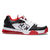 TENIS DC VERSATILE LE WHITE BLACK ATHLETIC RED