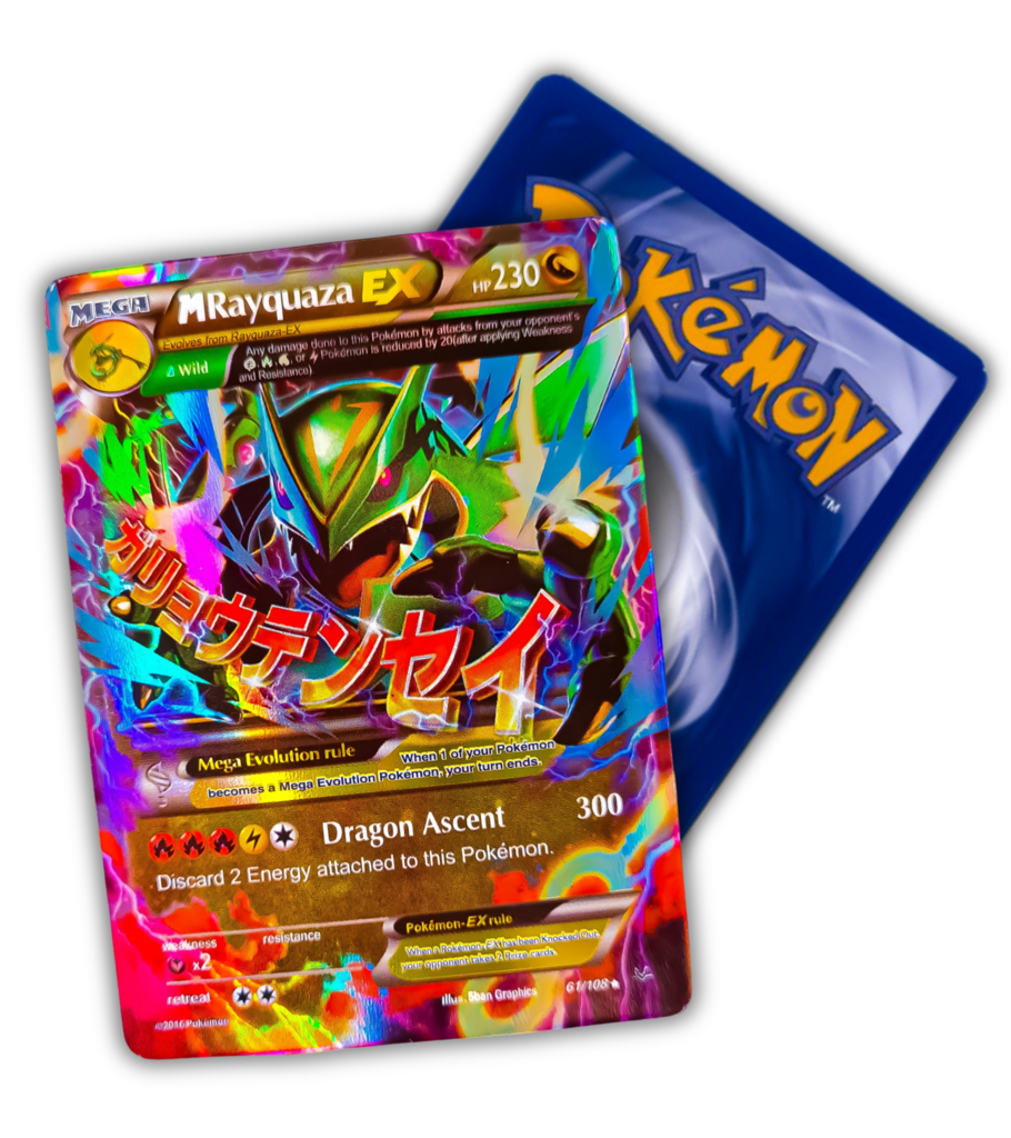 Pokemon M rayquaza GX 2