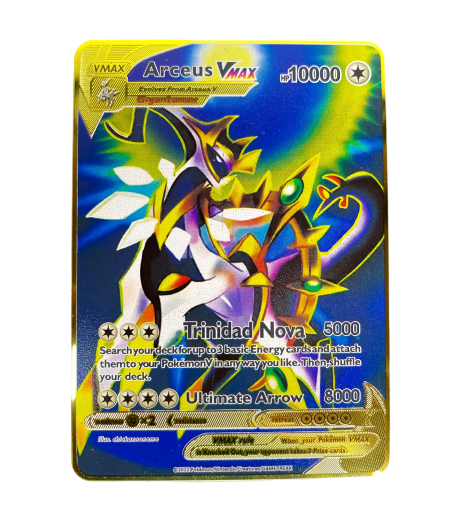 Carta Pokémon em Metal Arceus, Promoçoes