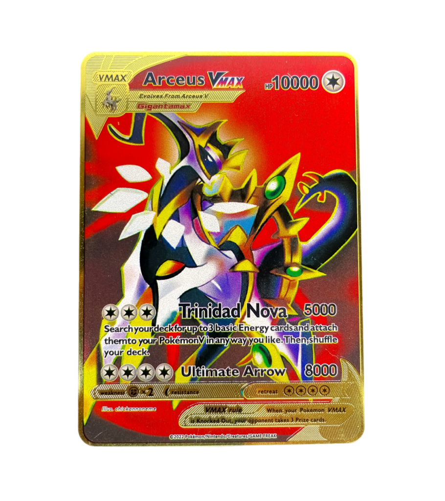 Carta Pokémon em Metal Arceus, Promoçoes