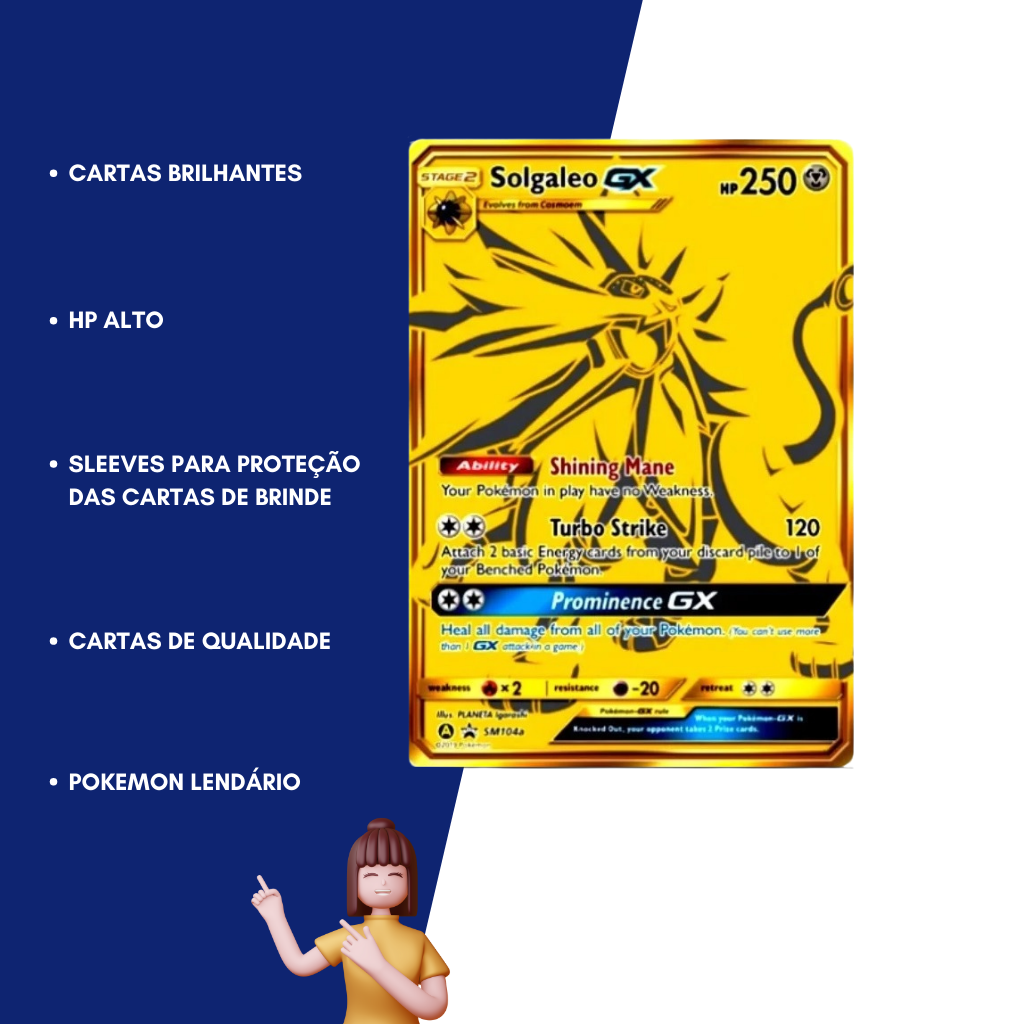 Carta Pokémon Solgaleo, Promoçoes e Ofertas