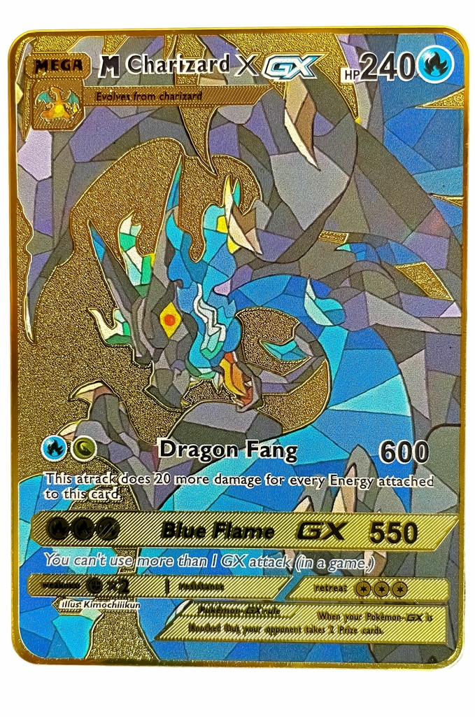 Carta Pokemon Tcg Mega Charizard X / Cartinha Mega Charizard - R