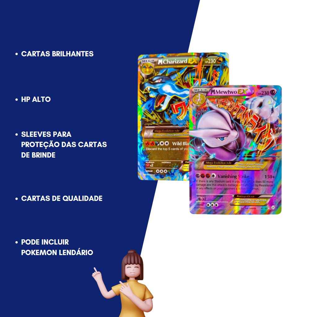 Cartas Pokemon Mega Ex Cards  Pokemon Cards Mega Exs 100