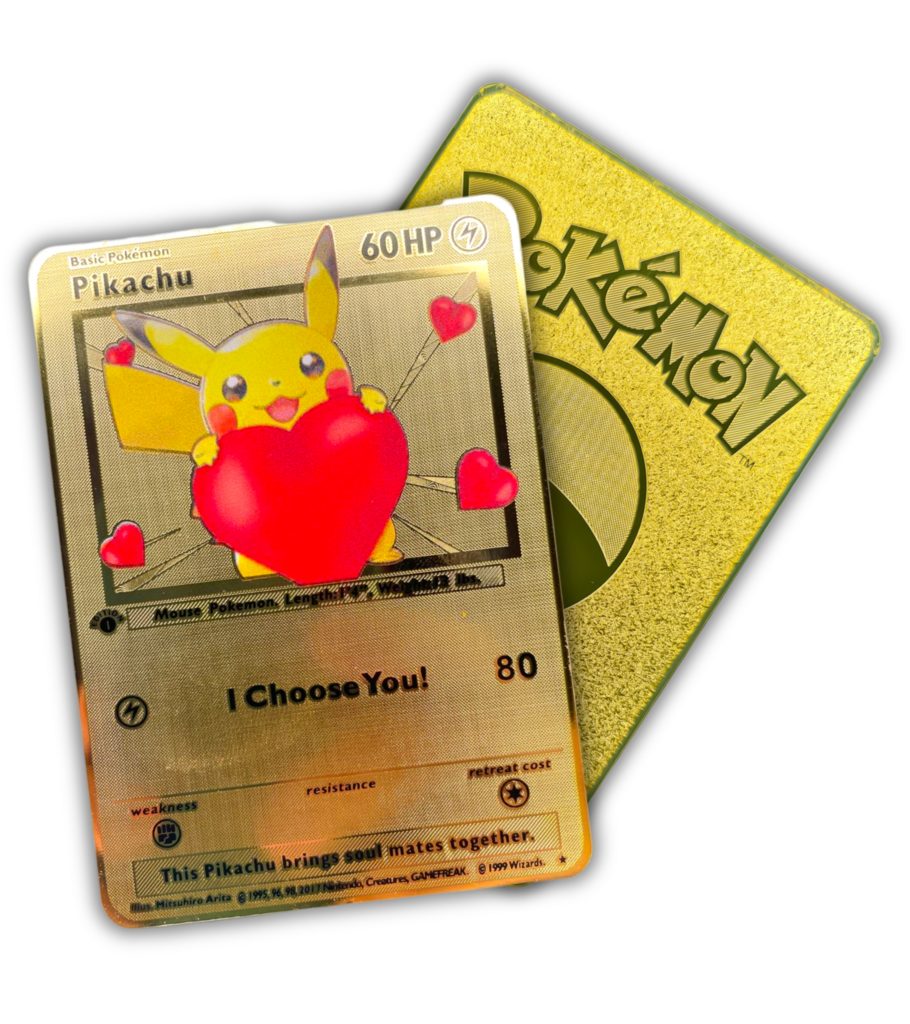 Carta Pokémon em Metal Pikachu, Promoçoes