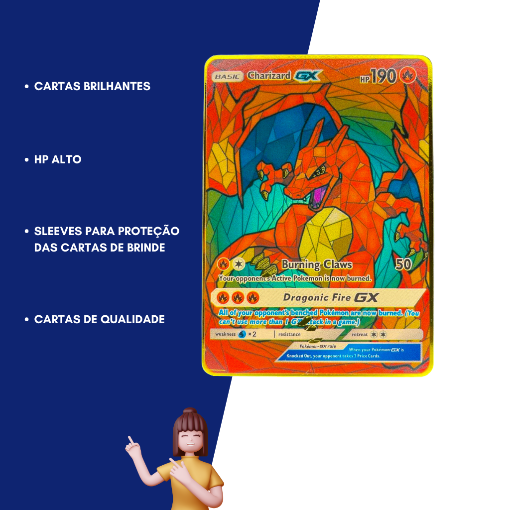 Carta Pokémon em Metal Charizard, Promoçoes