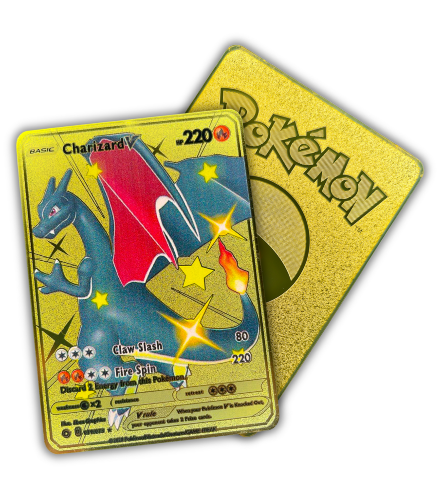 Kit Cartas Raras 6 Cartas Pokemon Charizard Vmax V Gx