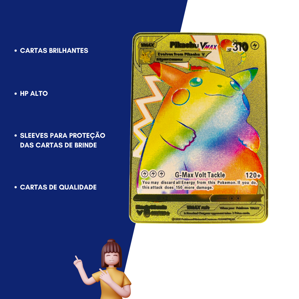 Carta Pokémon em Metal Pikachu, Promoçoes