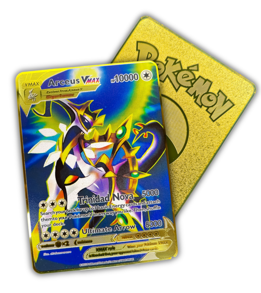 Carta Pokémon em Metal Arceus, Promoçoes