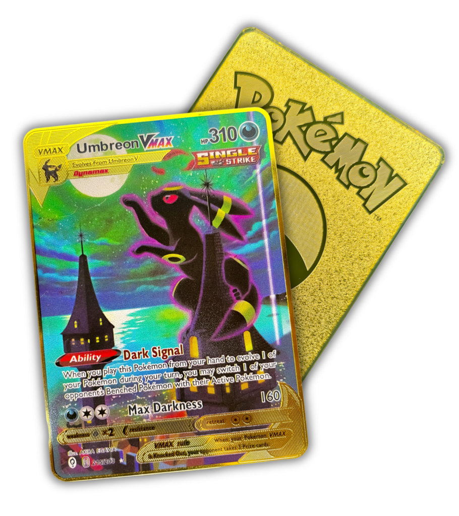 Carta Pokémon em Metal Umbreon, Promoçoes