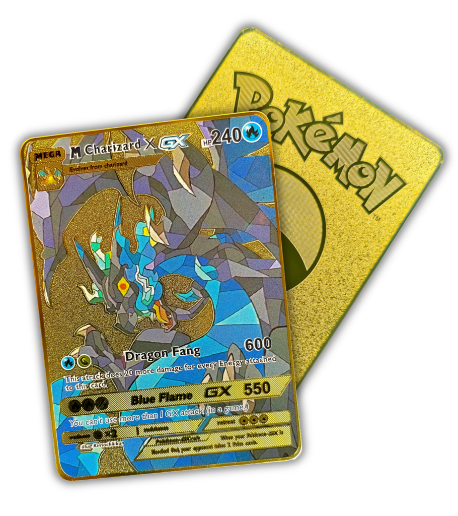 Carta Pokémon em Metal Charizard 800HP, Promoçoes