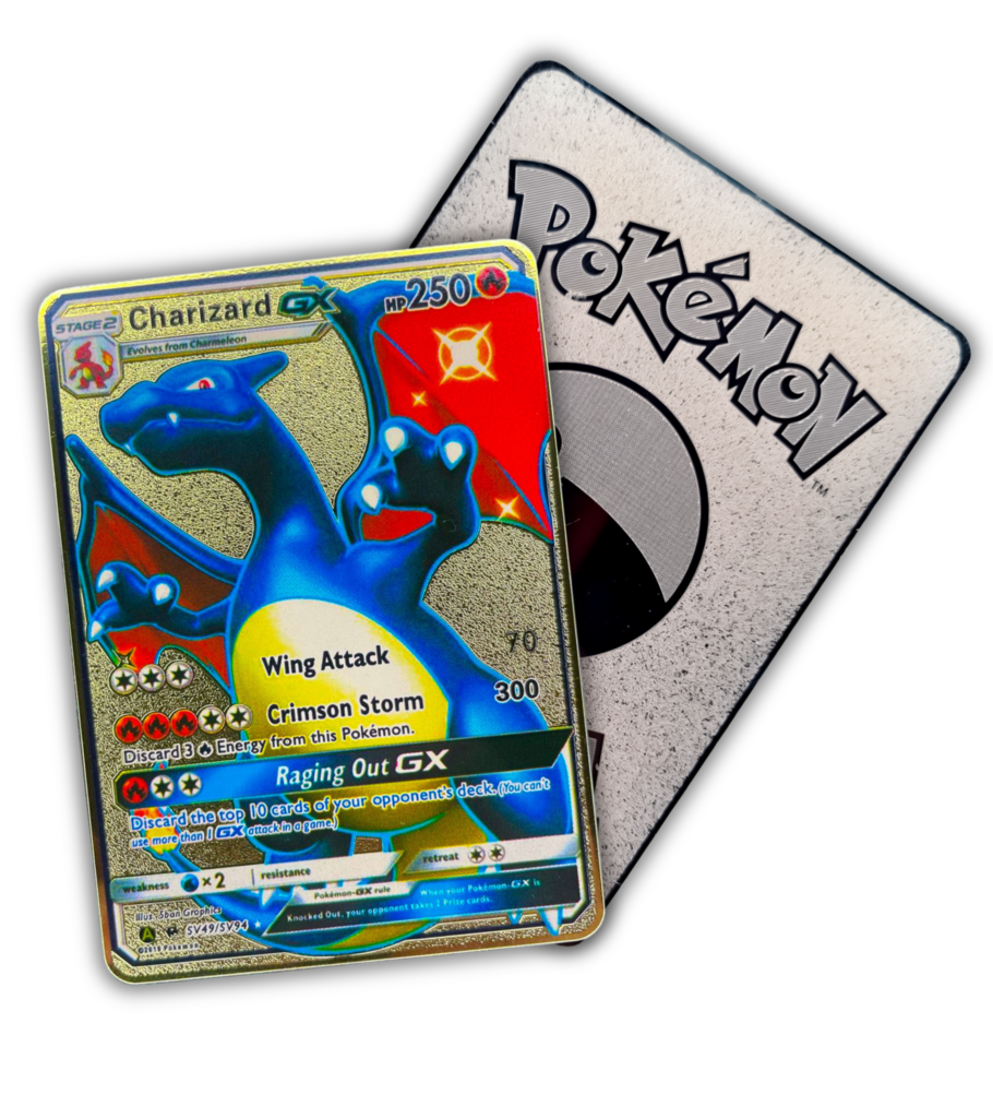 Carta Pokémon em Metal Charizard, Promoçoes