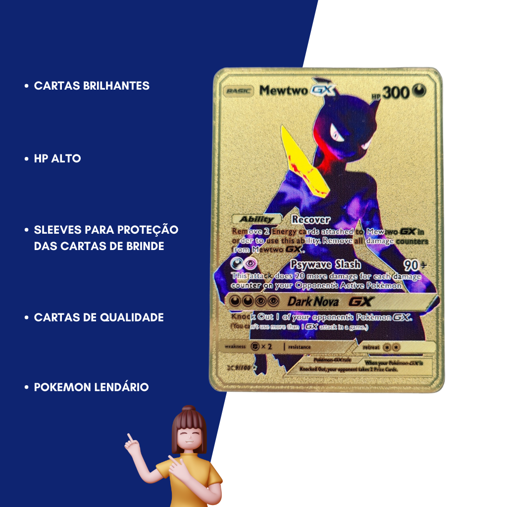 Carta Pokémon Mewtwo, Promoçoes e Ofertas