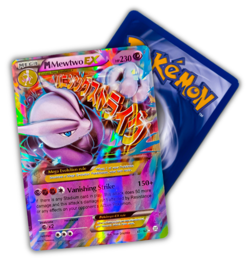 Carta Pokémon Mew Mewtwo Rara Diversos Modelos