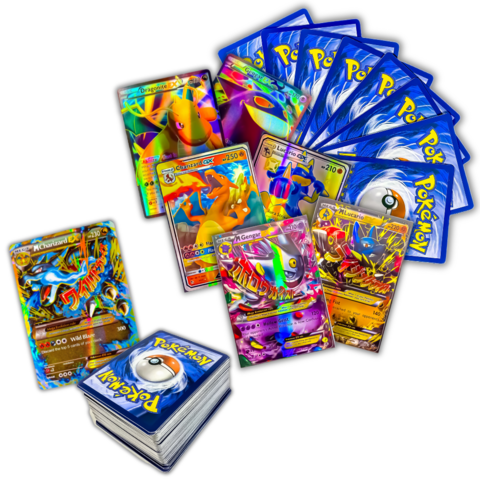 Cartas Pokemon Gx E Mega Ex - Novos