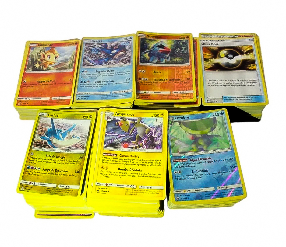 Kit 51 Cartas Pokémon, Promoçoes e Ofertas