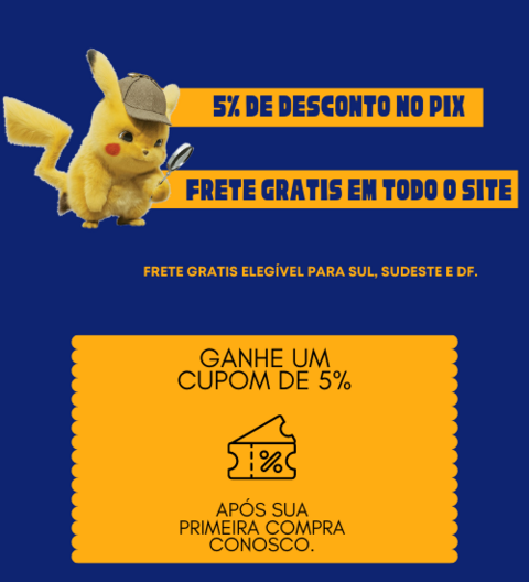 Carta Pokémon Ultra Rara Com Preço Baixo Copag + Brinde