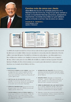 Biblia de Estudio Swindoll NTV 10 puntos Tapa Dura Azul - tienda en línea