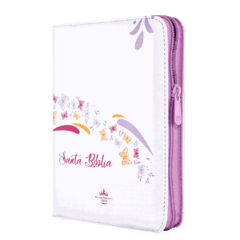 BIBLIA RVR045cZLM PJR BLANCO/MARIPOSAS - comprar en línea