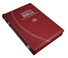 Biblia Reina Valera 1960 Grande Letra Supergigante Imitación Piel Rojo [RVR086cLSGiPJRZTI] - Tu Biblia